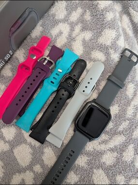 Garmin Venu SQ 2 Smartwatch with Box and Extra Bands